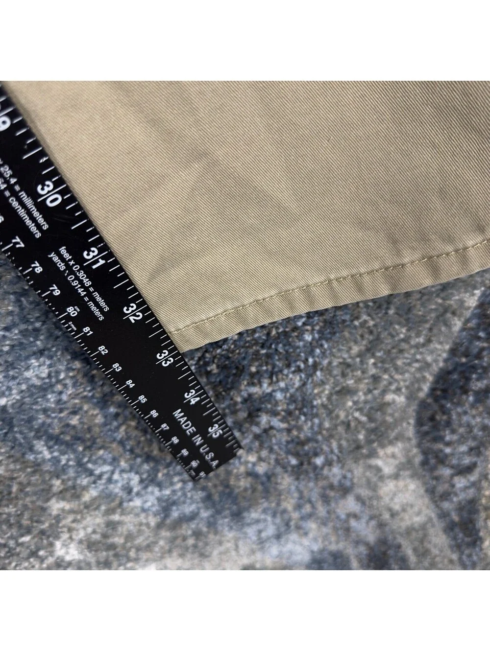 Vintage Y2K Levis 505 Straight Pants Mens 33x32 Khaki Tan